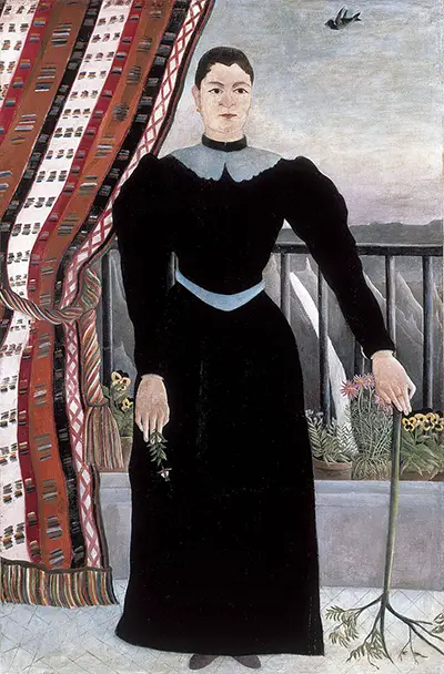 Portrait of a Woman Henri Rousseau